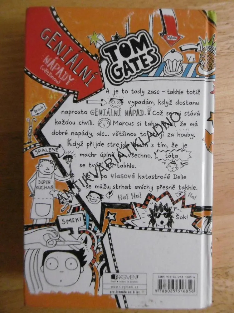 TOM GATES, GENIÁLNÍ NÁPADY (VĚTŠINOU), LIZ PICHONOVÁ, **an