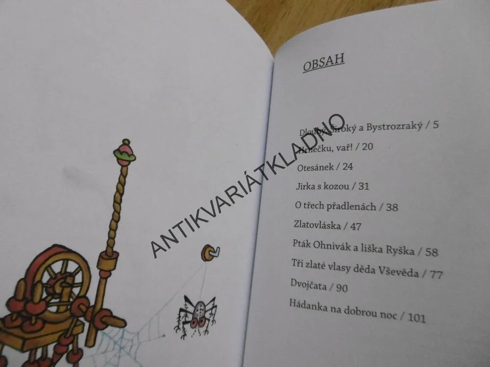 ERBENOVY POHÁDKY, KAREL JAROMÍR ERBEN, HELENA ZMATLÍKOVÁ, **an