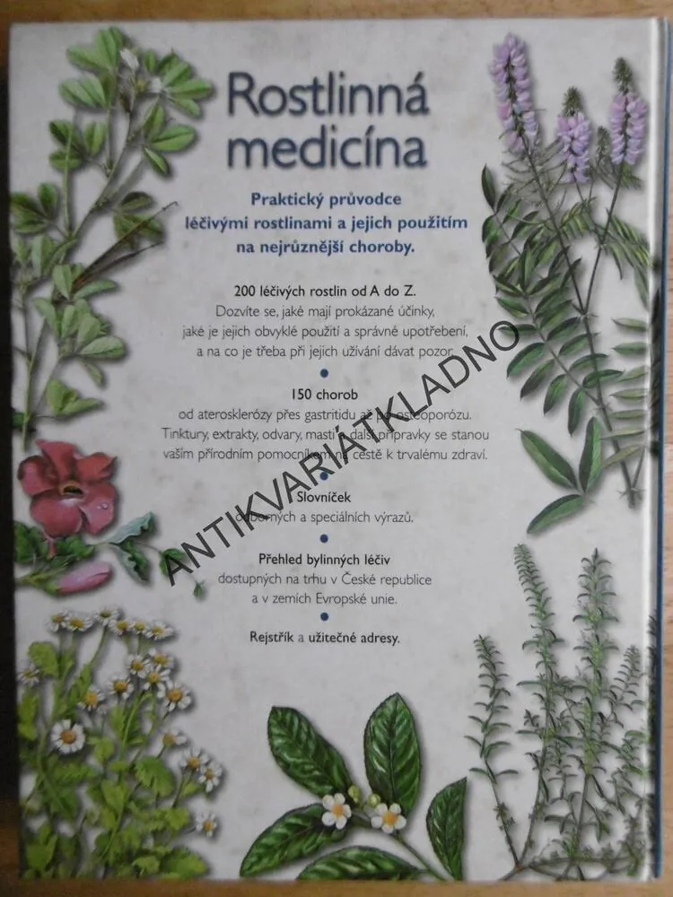 ROSTLINNÁ MEDICÍNA,BYLINKY, HERBÁŘ,**an