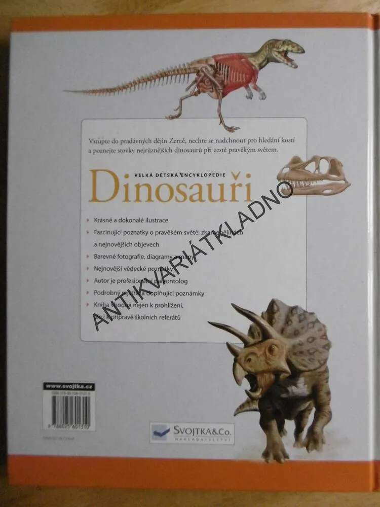 DINOSAUŘI, VELKÁ DĚTSKÁ ENCYKLOPEDIE, SURMAN, 142 DRUHŮ