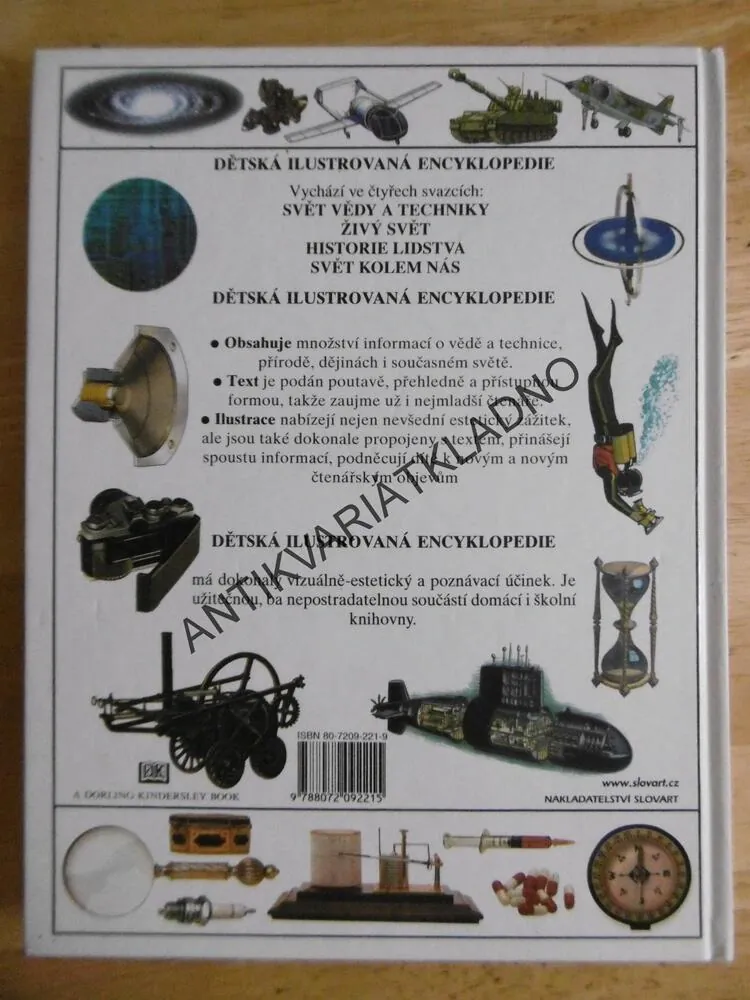 DĚTSKÁ ILUSTROVANÁ ENCYKLOPEDIE, SVĚT VĚDY A TECHNIKY, **an