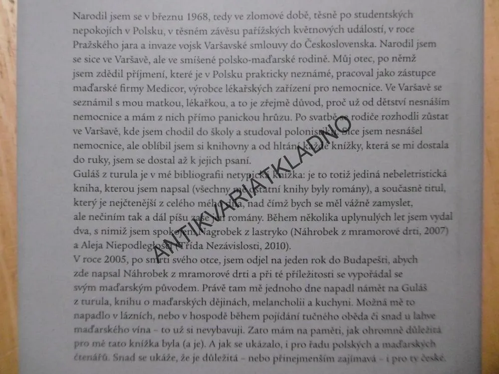 GULÁŠ Z TURULA, KRZYSTOF VARGA, **an