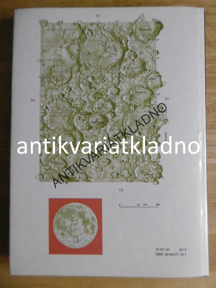 ATLAS MĚSÍCE, VESMÍR, A.RÜKL,