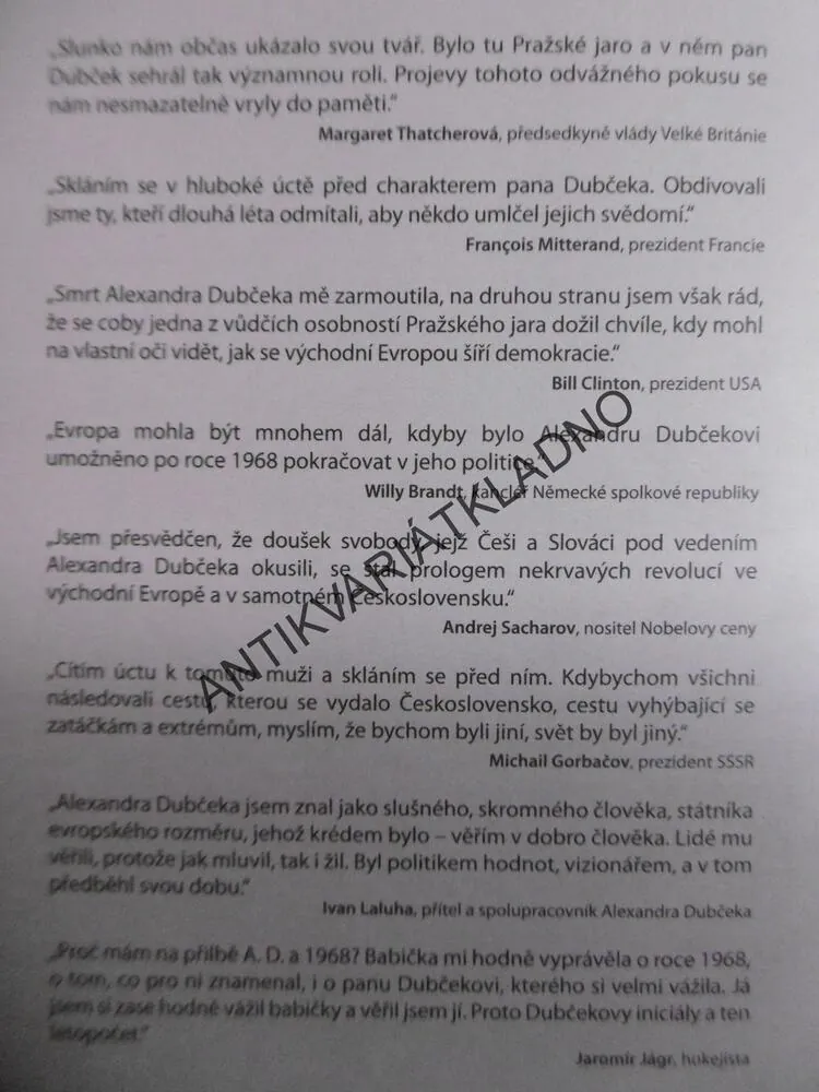 ZASTAVTE DUBČEKA!, JOZEF BANÁŠ, **an