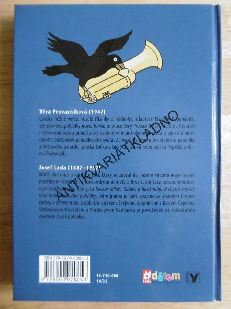 CO KRÁKALA VRÁNA VRÁNĚ, JOSEF LADA, PROVAZNÍKOVÁ,EDICE DĚTEM, **an