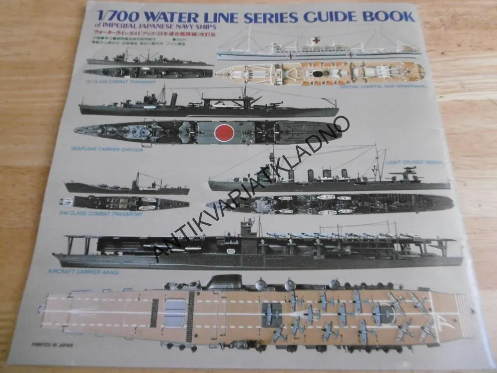 KATALOG MODELÁŘSTVÍ, NÁMOŘNÍ VOJENSKÉ LODĚ JAPONSKO,