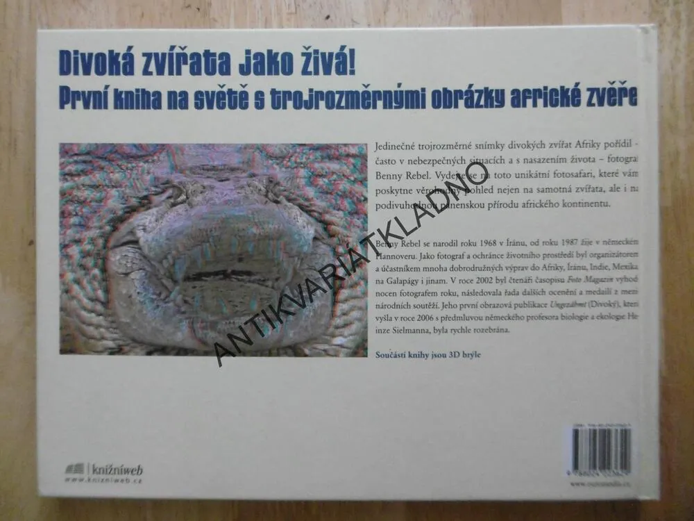 AFRICKÁ ZVĚŘ TROJROZMĚRNĚ, BENNY REBEL, **an