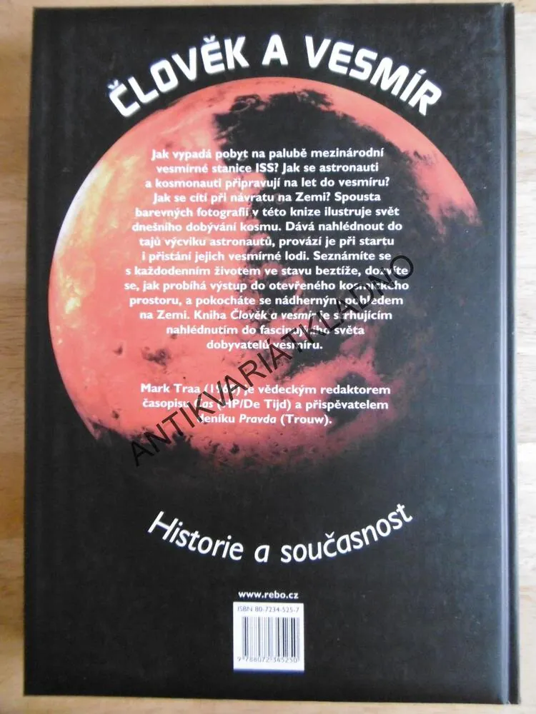 ČLOVĚK A VESMÍR, KOSMONAUTIKA,HISTORIE A SOUČASNOST, MARK TRAA, **an