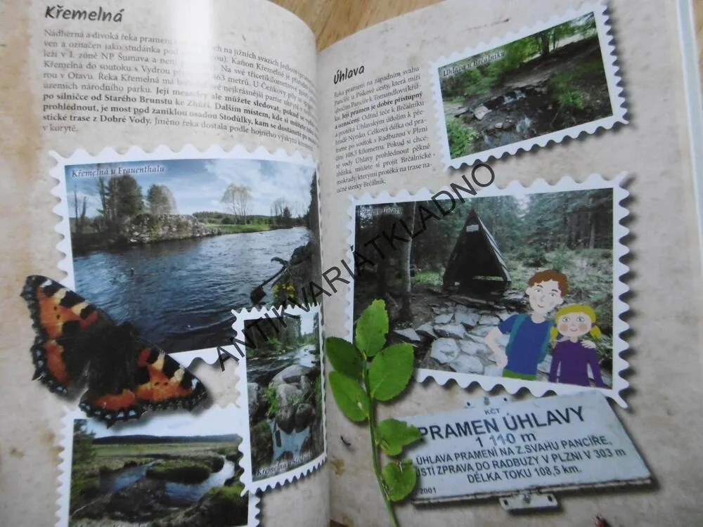 HURÁ NA ŠUMAVU, PRŮVODCE PRO DĚTI I RODIČE, ŠUMAVA