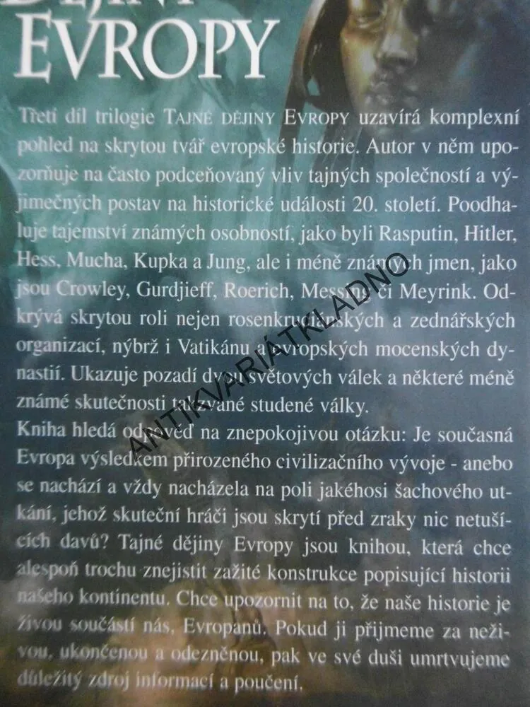 TAJNÉ DĚJINY EVROPY XX.STOLETÍ, 3., BOHUMIL VURM, **an