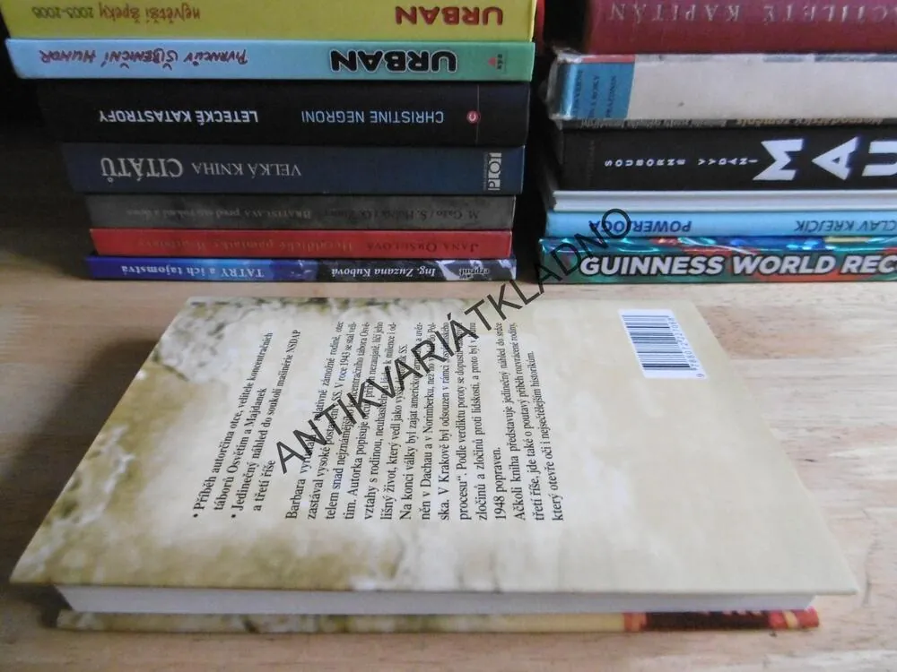 MŮJ TÁTA, VELITEL OSVĚTIMI, BARBARA U. CHERISH, **an