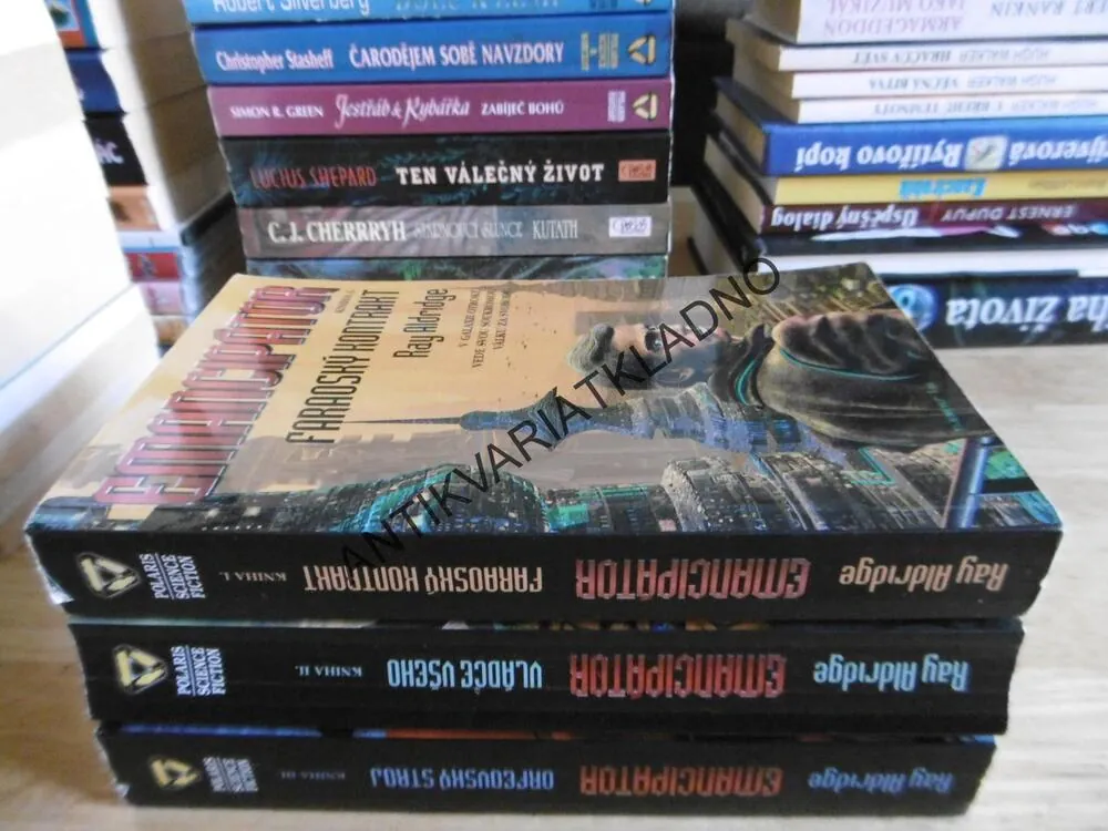 EMANCIPÁTOR 1 - 3, FARAOSKÝ KONTRAKT, VLÁDCE VŠEHO, ORFEOVSKÝ STROJ, RAY ALDRIDGE, **an