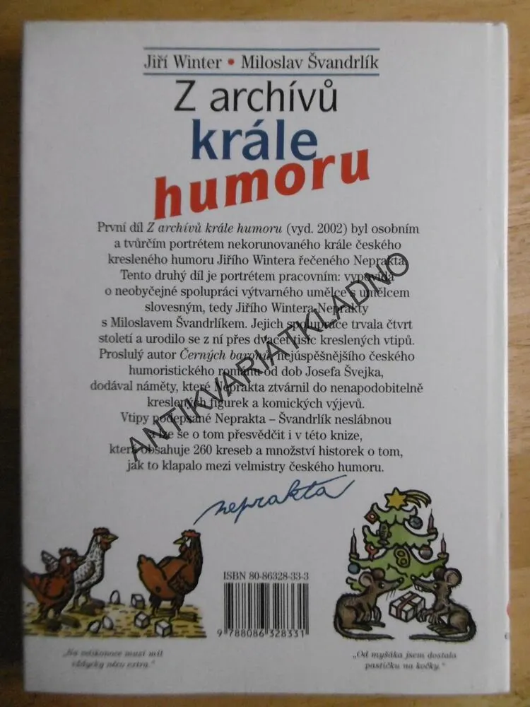 Z ARCHÍVŮ KRÁLE HUMORU, NEPRAKTA 2, JIŘÍ WINTER, MILOSLAV ŠVANDRLÍK, **an