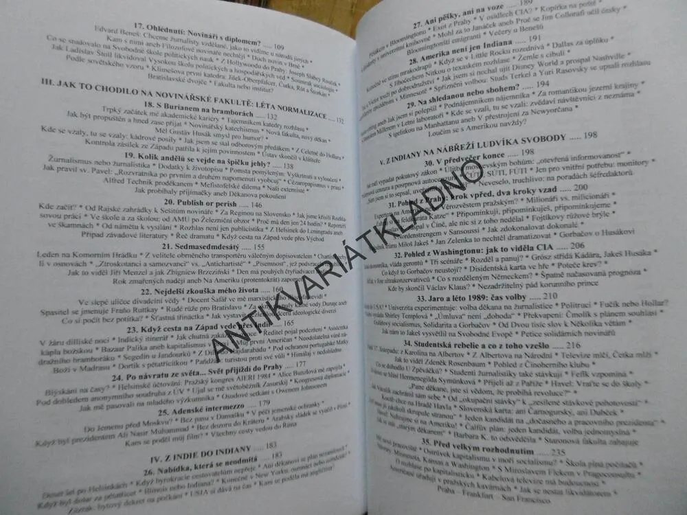 ČECHOAMERICKÝ PŘÍBĚH, TAK (NĚJAK) TO TENKRÁT BYLO, STANISLAV PERKNER, **an