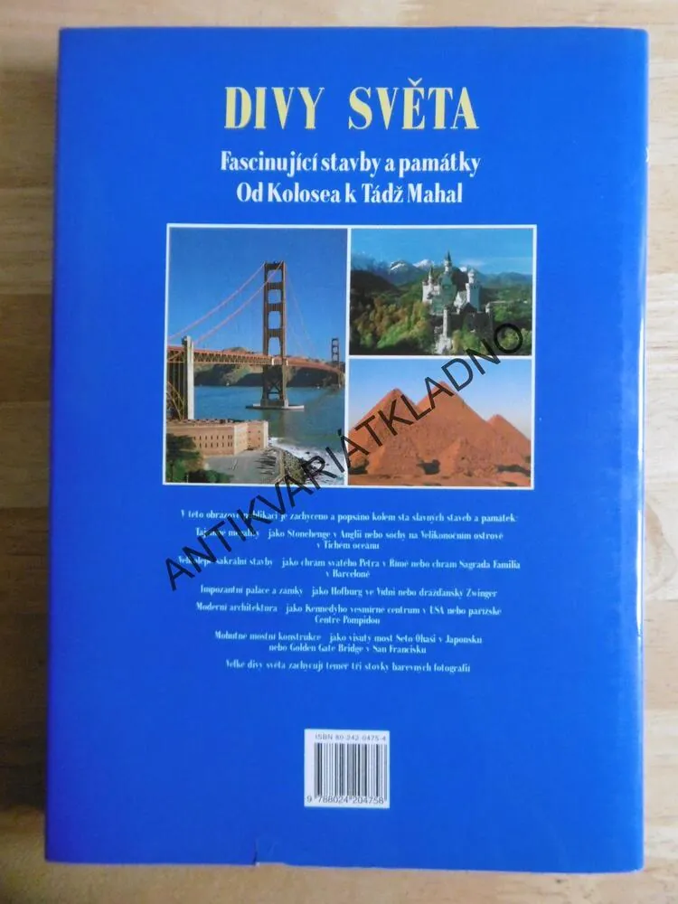 DIVY SVĚTA, **an