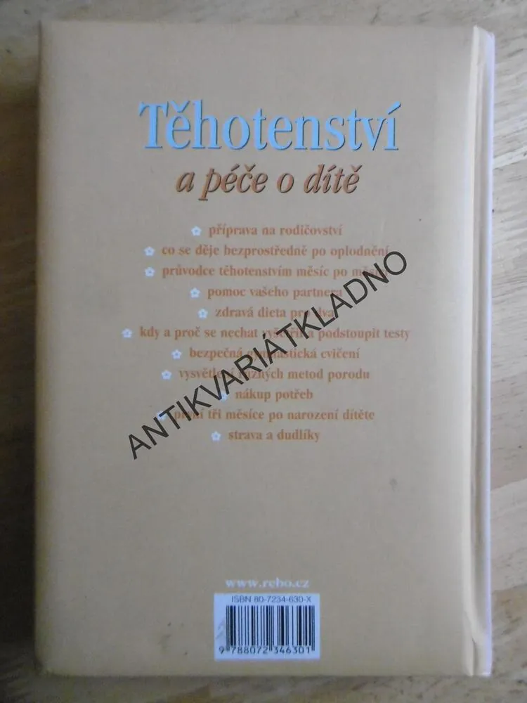 TĚHOTENSTVÍ A PÉČE O DÍTĚ, JANE SYMONS, **an