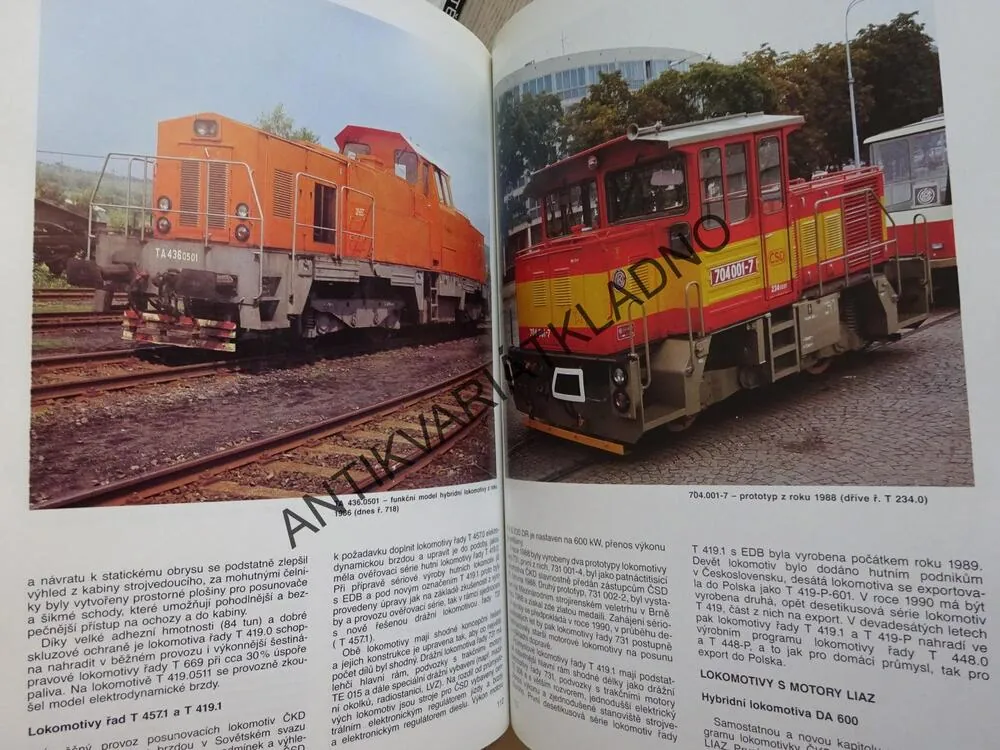 POD ZNAČKOU ČKD, 90 LET VÝROBY LOKOMOTIV, PRAHA ČKD, **an