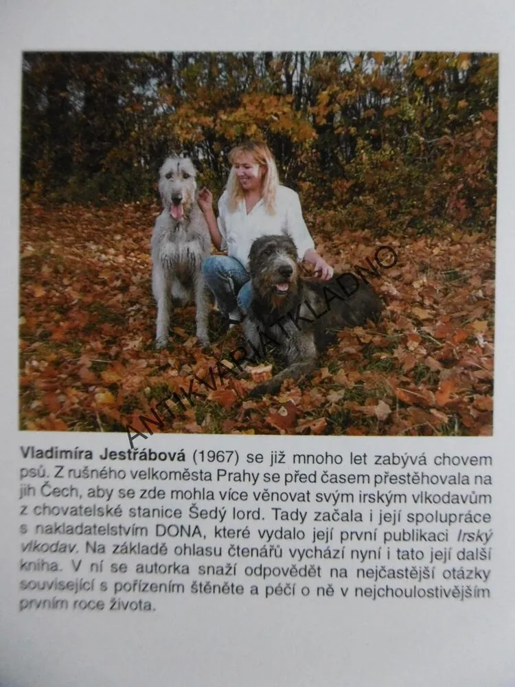 ŠTĚŇATA, VÝŽIVA, PÉČE, VÝCHOVA, VLADIMÍRA JESTŘÁBOVÁ, **an
