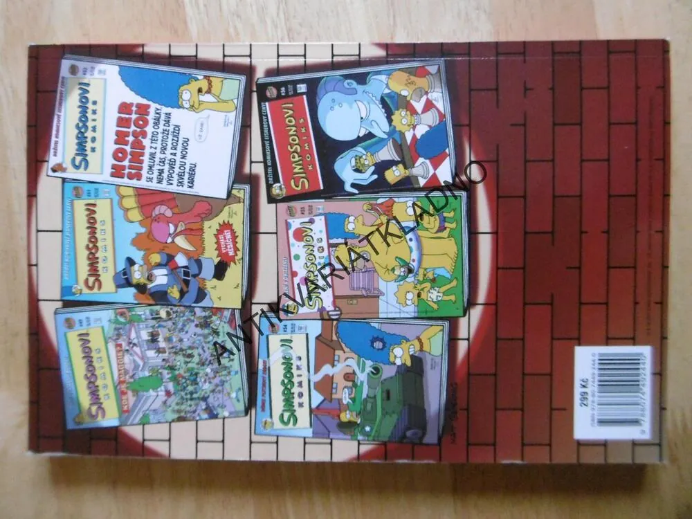 SIMPSONOVI, KOMIKS K POPUKÁNÍ, MATT GROENING, **an