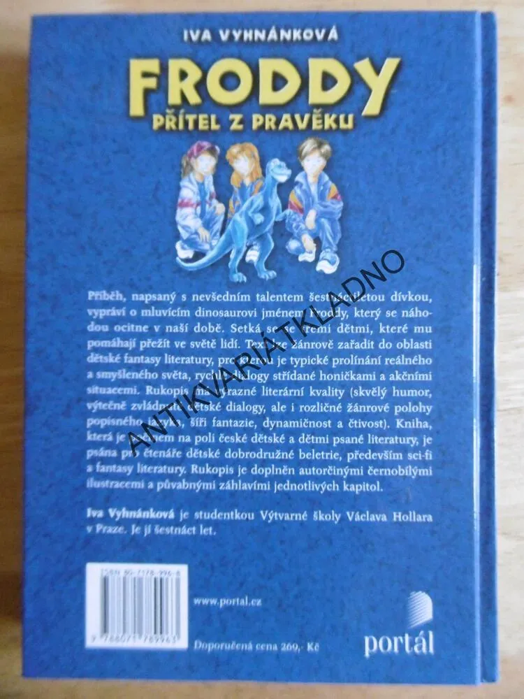 FRODDY: PŘÍTEL Z PRAVĚKU, IVA VYHNÁNKOVÁ, **an