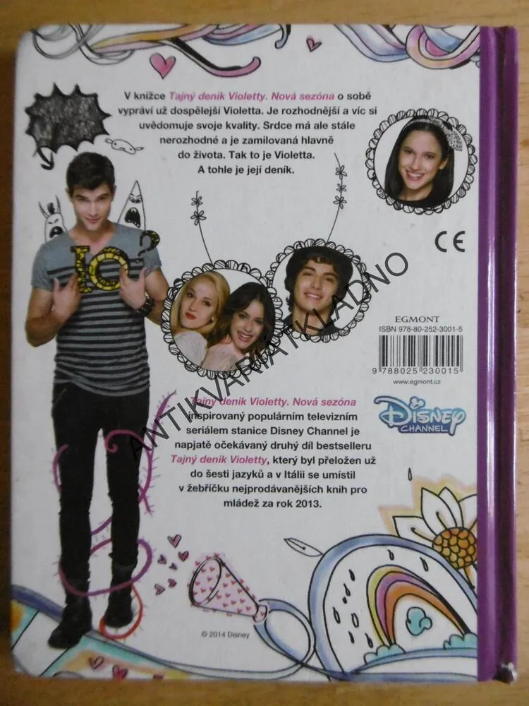 TAJNÝ DENÍK VIOLETTY - NOVÁ SEZÓNA, WALT DISNEY, **an