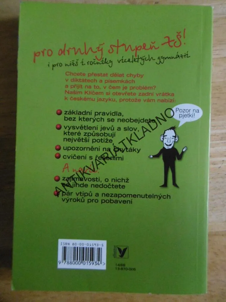 KLÍČ K ČEŠTINĚ PRO 2. STUPEŇ ZŠ, ČESKÝ JAZYK, EVA SCHNEIDEROVÁ, **an