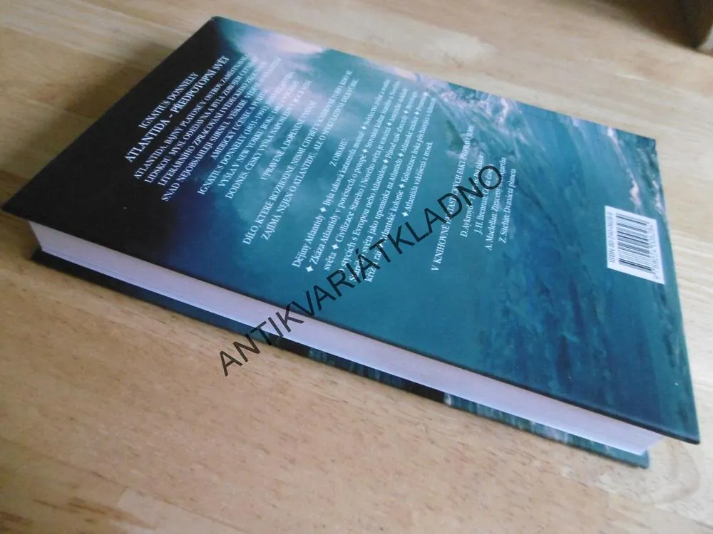 ATLANTIDA, PŘEDPOTOPNÍ SVĚT, IGNATIUS DONNELLY, **an