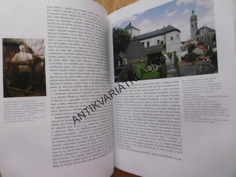 OTISKY ČASU, BÁŇSKÁ ČINNOST VE STŘEDOČESKÉM KRAJI, JOSEF VELFL, HORNICTVÍ, **an