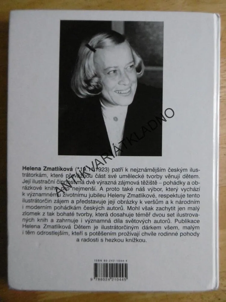 DĚTEM, HELENA ZMATLÍKOVÁ, 2003, **an