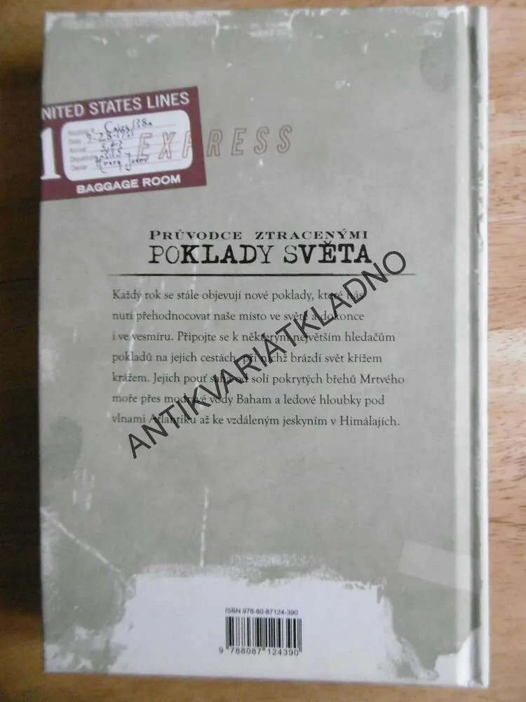 PRŮVODCE ZTRACENÝMI POKLADY SVĚTA, BRADELY,ARCHA, ATLANTIDA, GRÁL....
