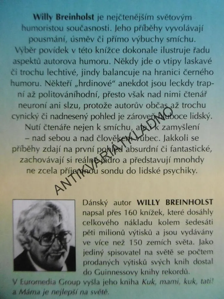 JAK SI ŽIVOT ZAHRÁVÁ, BÝT ČI NEBÝT..., WILLY BREINHOLST, **an