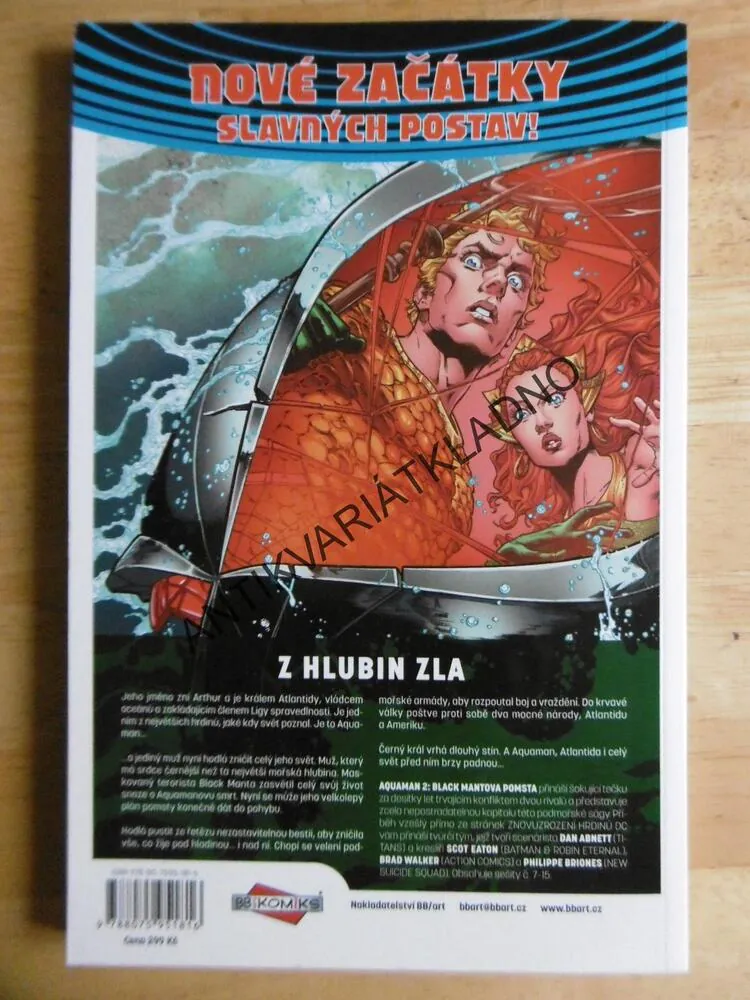 AQUAMAN 2, BLACK MANTOVA POMSTA, **an