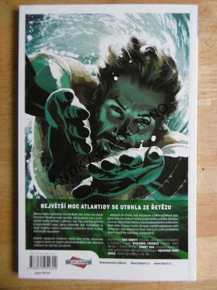 AQUAMAN, SMRT KRÁLE, **an