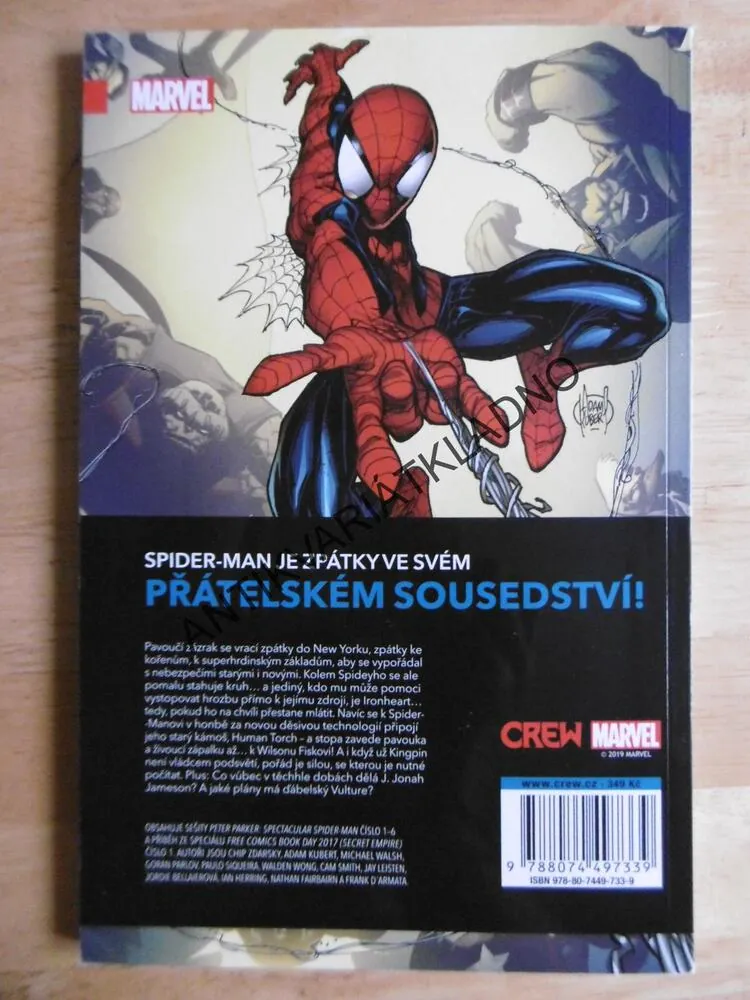 PETER PARKER: SPECTACULAR SPIDER-MAN, DO SOUMRAKU, **an