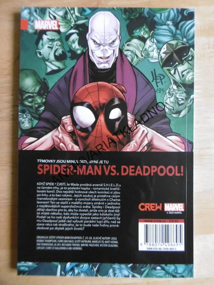 SPIDER-MAN/DEADPOOL, ZÁVODY VE ZBROJENÍ, **an
