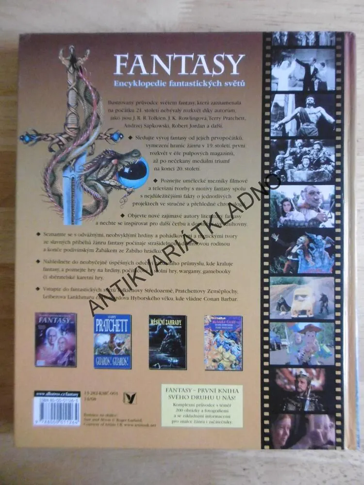 FANTASY, ENCYKLOPEDIE FANTASTICKÝCH SVĚTŮ, TERRY PRATCHETT, DAVID PRINGLE, **an