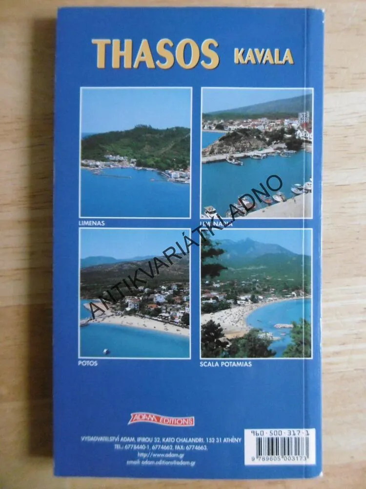 THASOS, KAVALA, CESTOVNÍ PRŮVODCE, **an