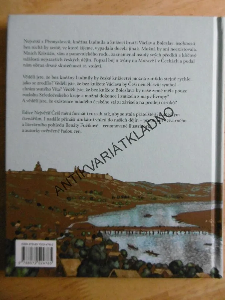 LUDMILA, VÁCLAV A BOLESLAV, PŘEMYSLOVCI OČIMA MNICHA KRISTIÁNA, RENÁTA FUČÍKOVÁ, **an
