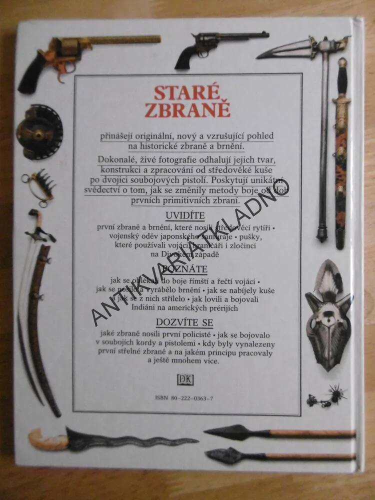 STARÉ ZBRANĚ, edice vidět, poznat vědět, **an