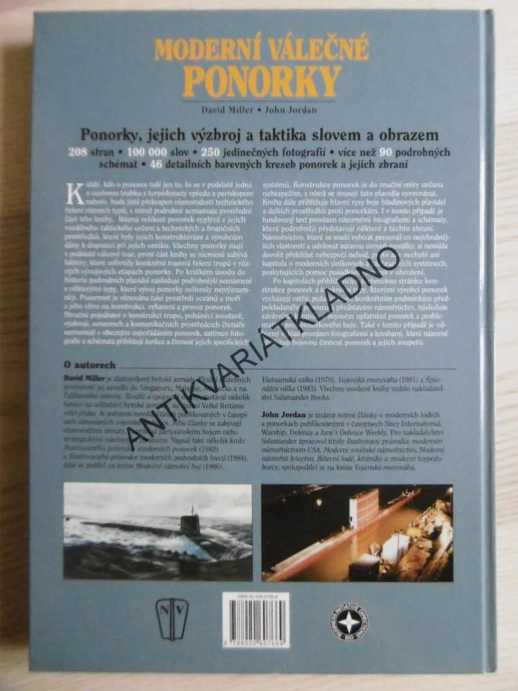 MODERNÍ VÁLEČNÉ PONORKY, DAVID MILLER, JOHN JORDAN, **an