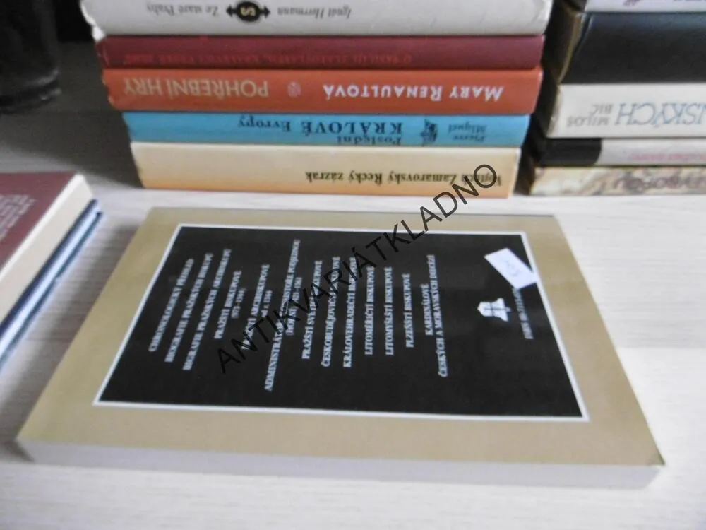 DĚJINY PRAŽSKÉ ARCIDIECÉZE V DATECH, JIŘÍ KETTNER, **an