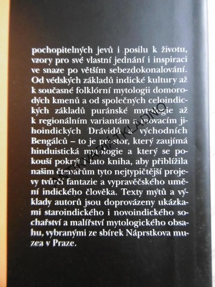 BOHOVÉ S LOTOSOVÝMA OČIMA, HINDUISTICKÁ MYTOLOGIE, **an