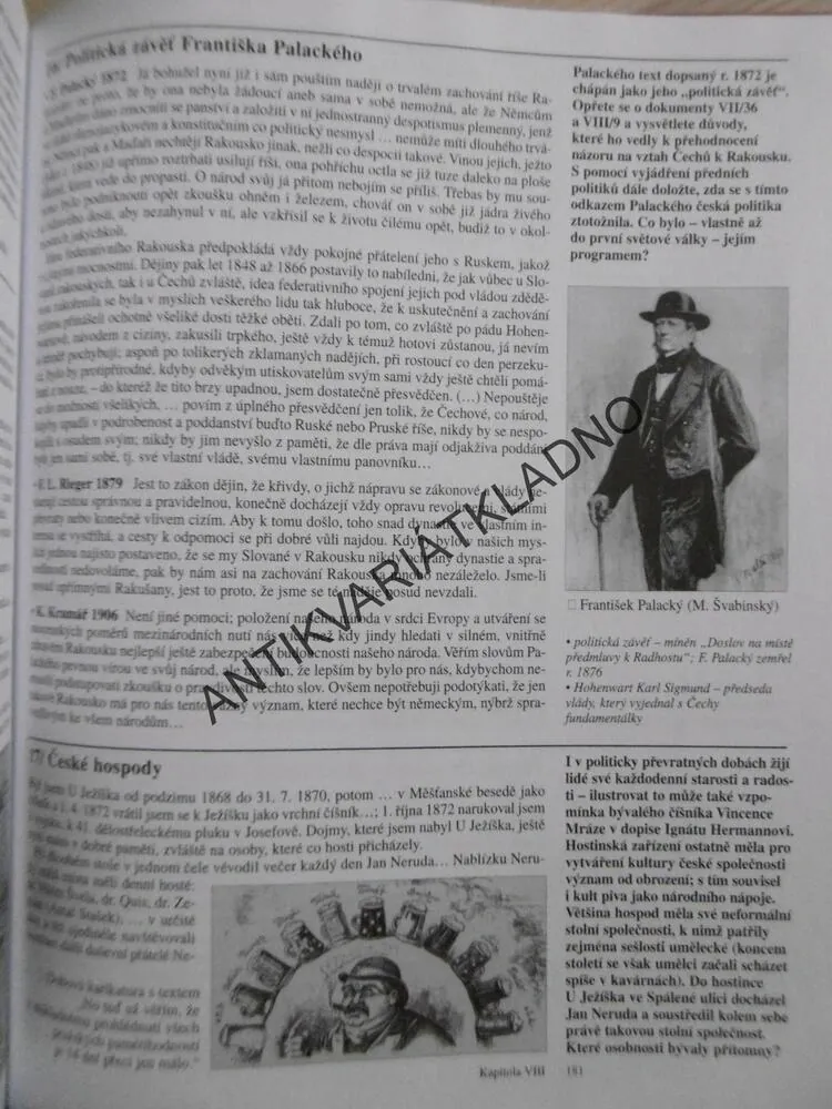 ČESKÉ DĚJINY DO ROKU 1914, HISTORIE V DOKUMENTECH, JAN KVIRENC, ELIŠKA KUNSTOVÁ, **an