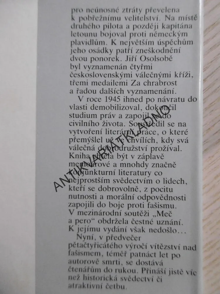 ZBYLO NÁS DEVĚT, JIŘÍ OSOLSOBĚ, **an