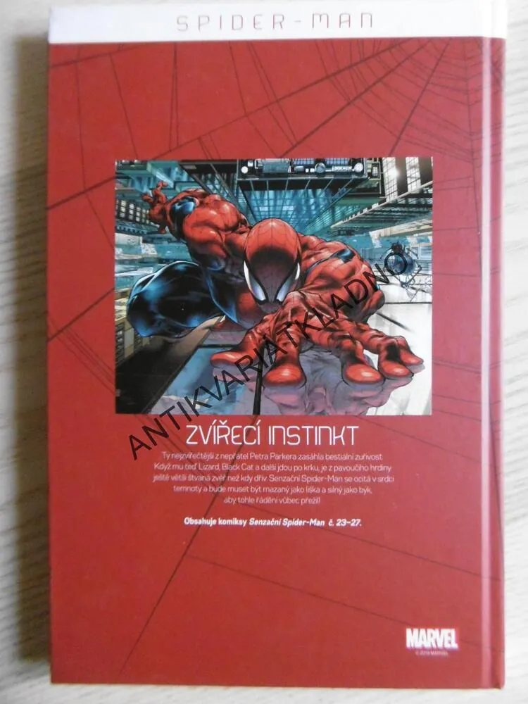SPIDER-MAN, ZVÍŘECÍ INSTINKT, SPIDERMAN, KOMIKS VÝBĚR MARVEL, **an