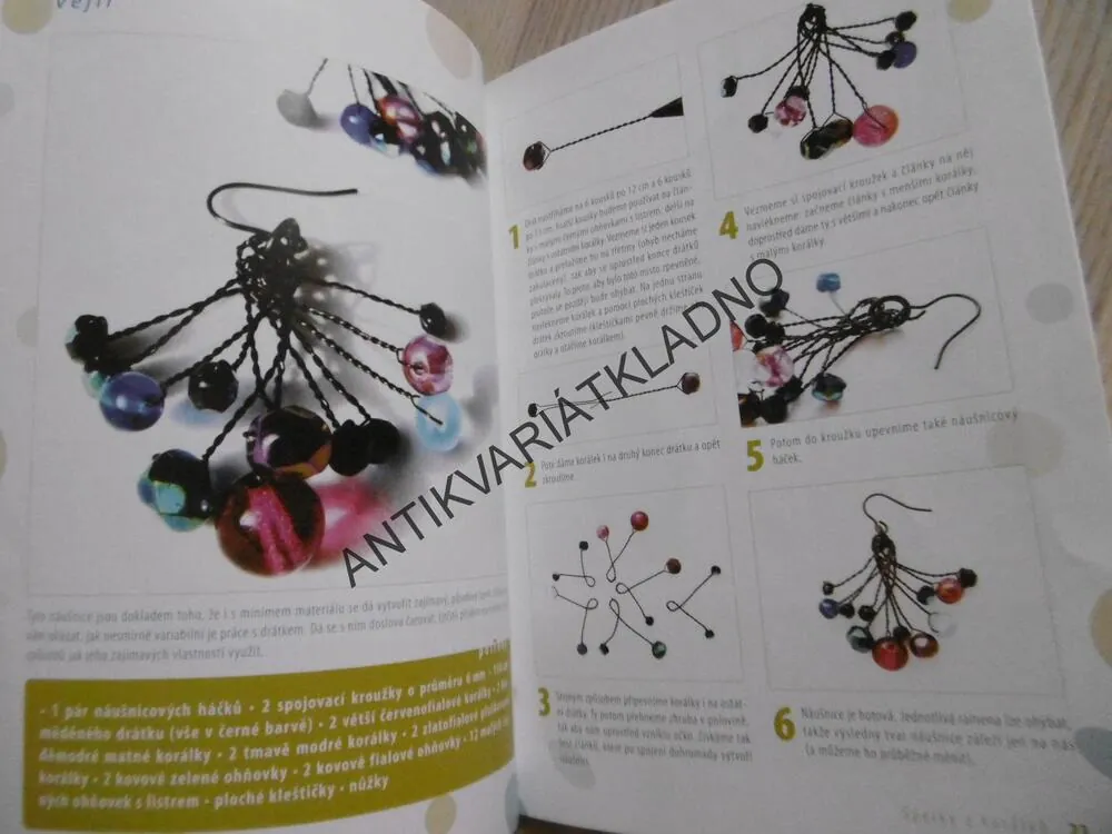 ŠPERKY Z KORÁLKŮ, VÝTVARNÁ INSPIRACE, LUCIE KYSELOVÁ, **an