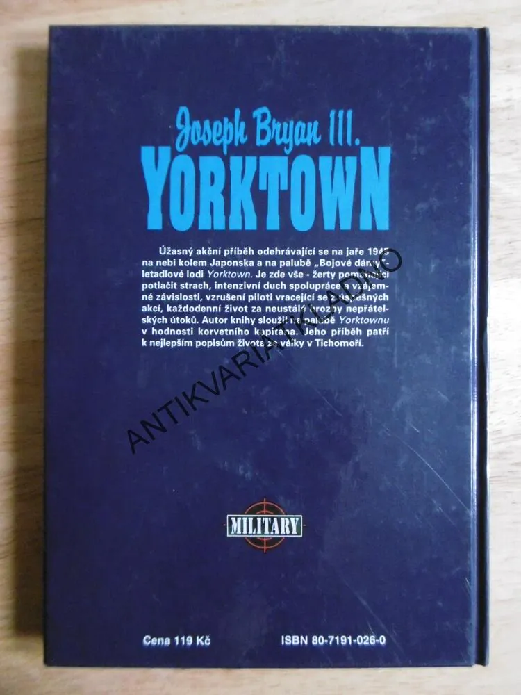YORKTOWN, JOSEPH BRYAN III., VÁLKA, NÁMOŘNÍ, LOĎ,, **an