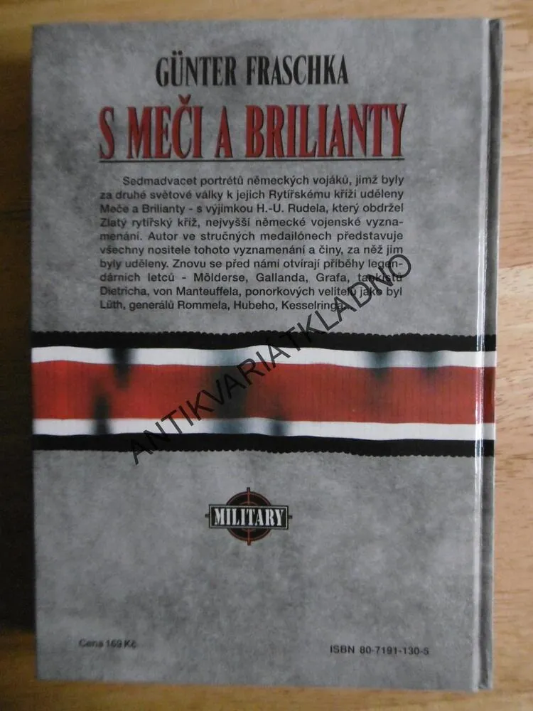 S MEČI A BRILIANTY, GÜNTER FRASCHKA, VÁLKA, VYZNAMENÁNÍ ZA STATEČNOST, **an