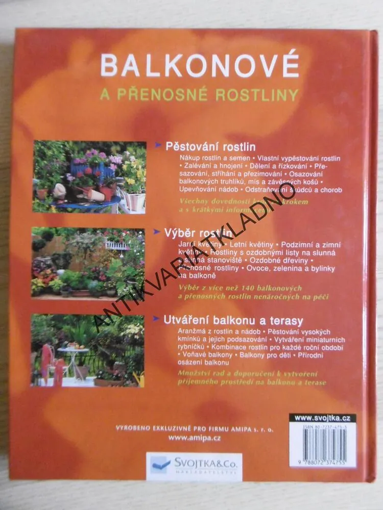 BALKONOVÉ A PŘENOSNÉ ROSTLINY, JOACHIM MAYER, **an
