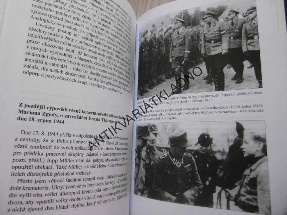 HITLERŮV ČERNÝ ŘÁD, W. SCHNEIDER, **an